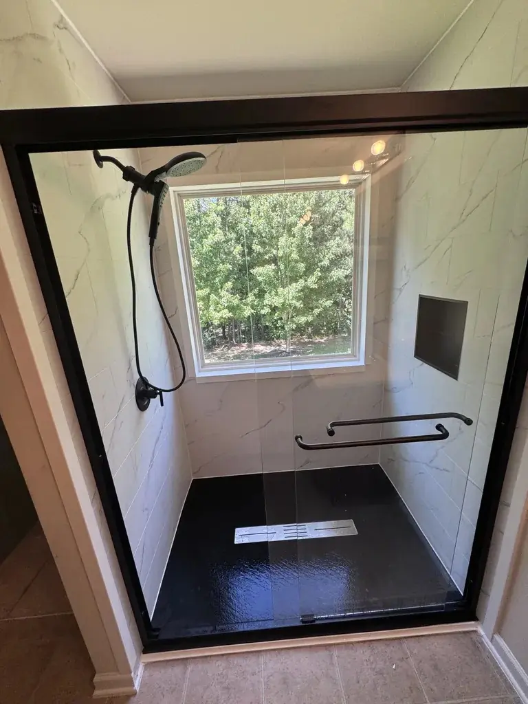 Remodeled bathroom project by Prime Bath
