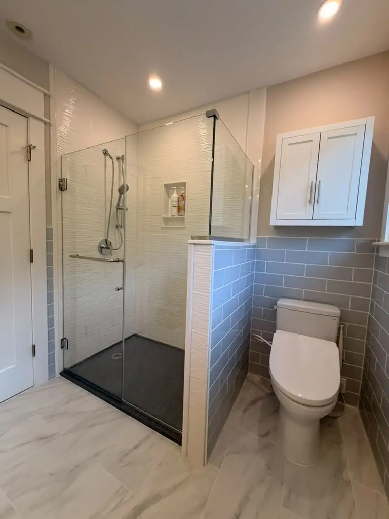 Remodeled bathroom project by Prime Bath