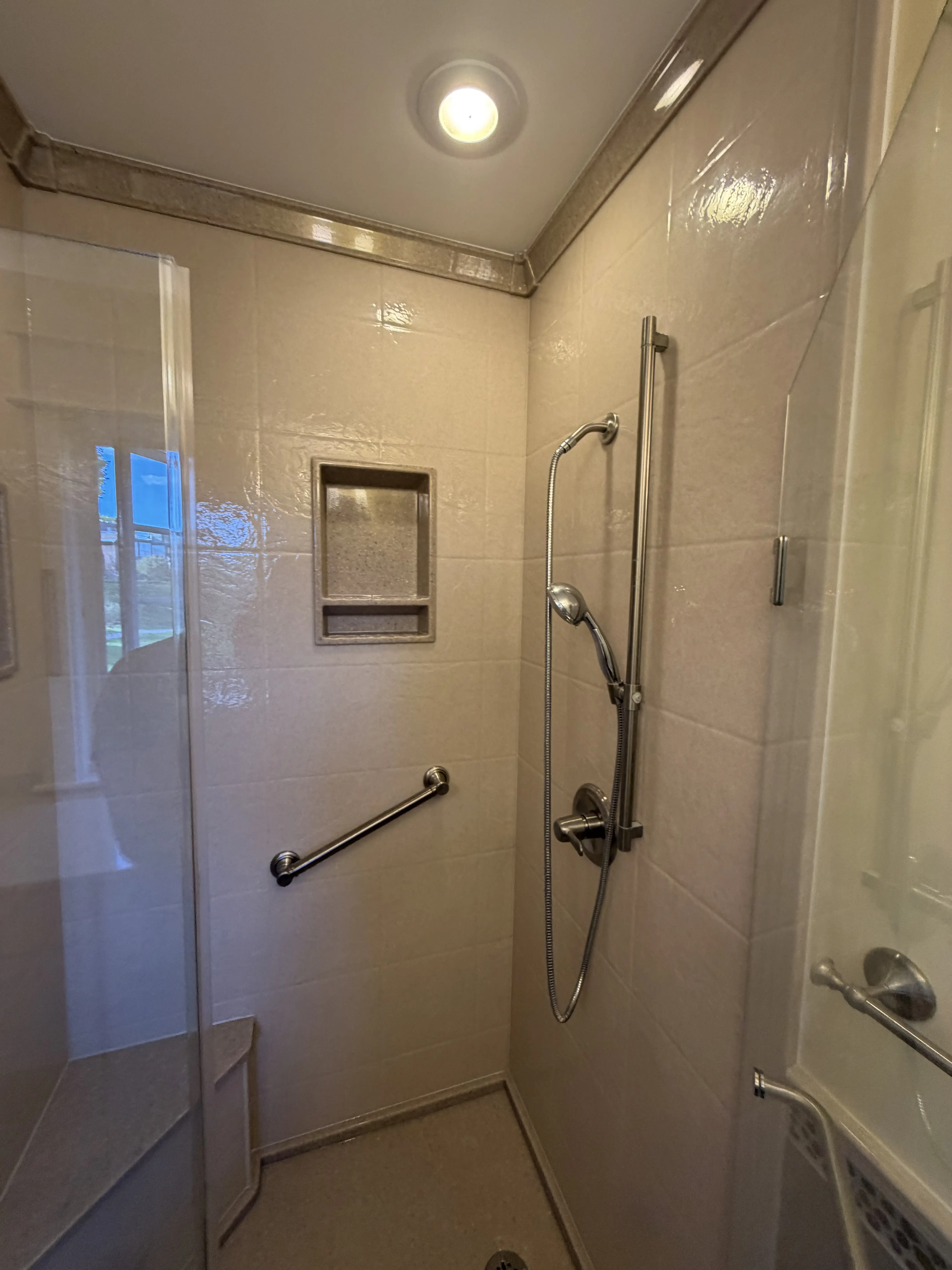 Remodeled bathroom project by Prime Bath